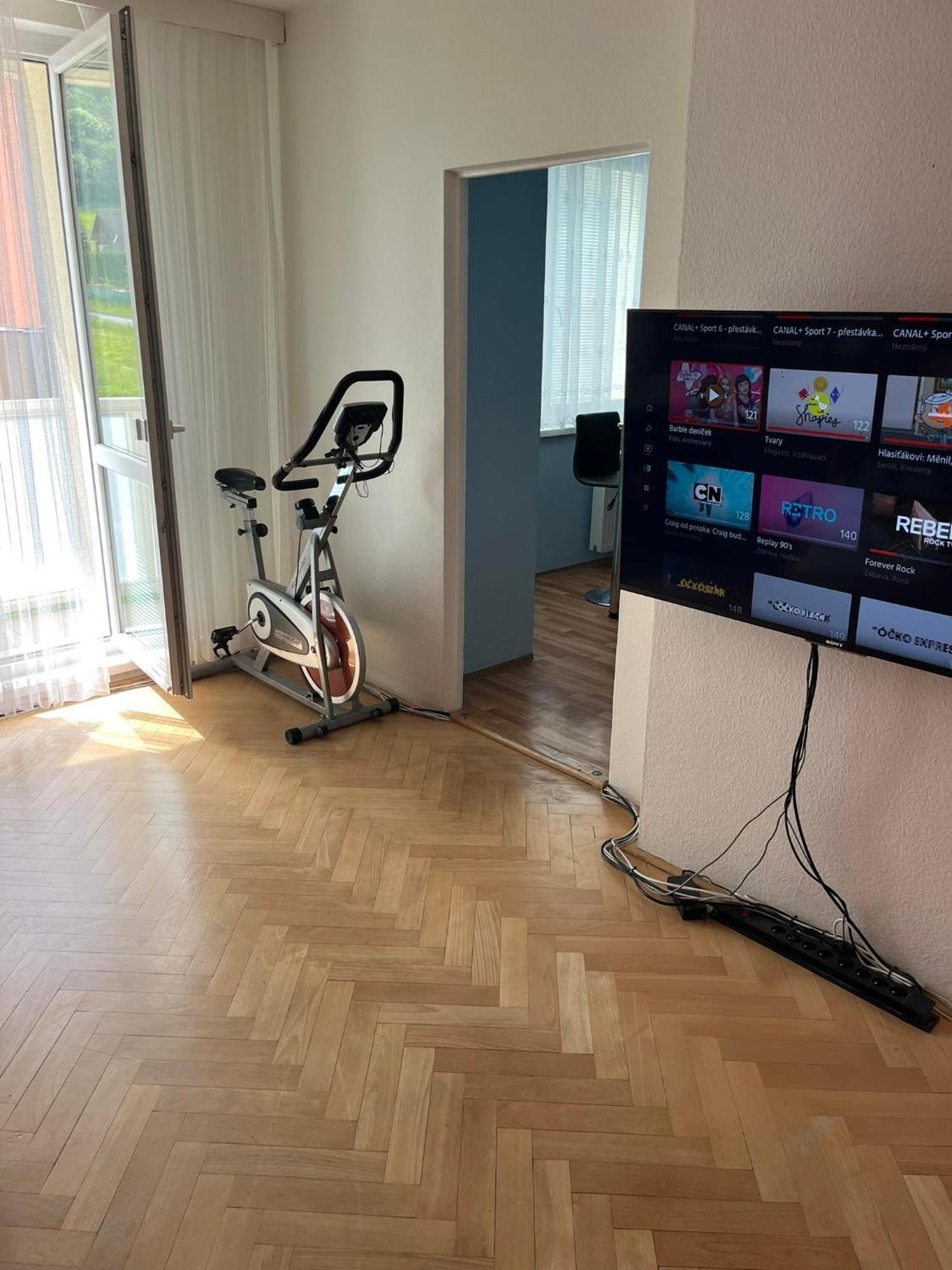 Ubytovani V Soukromi S Infrasaunou, Bezeckym Pasem A Cyklotrenazerem Apartment Jesenik Ngoại thất bức ảnh